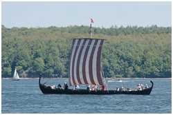 Wikinger Langschiff Sebbe Als