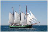 Dreimast-Gaffelschoner Pippilotta