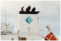 &Ouml;l-/Chemikalien-Tanker Crystal Diamond