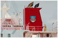 &Ouml;l-/Chemikalien-Tanker Karina Theresa