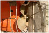 freifallende Rettungsboote