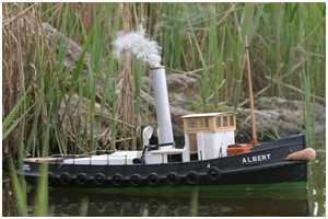 Dampfschlepper Albert 1