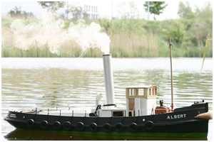 Rauchgenerator Dampfschlepper Albert 1