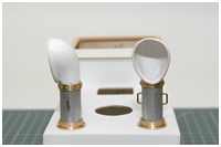 die fertigen Windhutzen