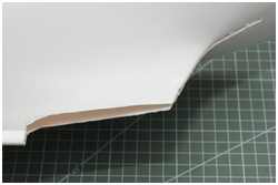 der hintere Teil des Rumpfes ist für den neuen Steven vorbereitet