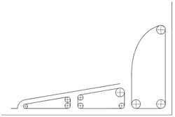 Bohrschablone zur Herstellung der Durchbrüche