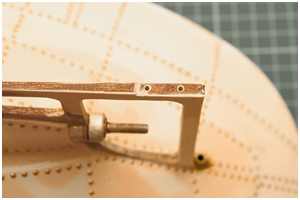 Achtersteven und Ruder des Dampfschlepper Albert 2