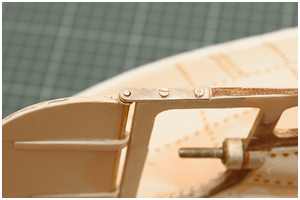 Achtersteven und Ruder des Dampfschlepper Albert 2