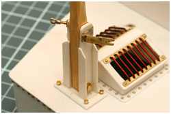 Mast des Dampfschlepper Albert 2