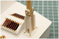 Mast des Dampfschlepper Albert 2