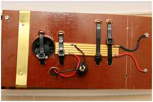 RC-Komponenten des Dampfschleppers Albert 2