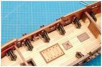 Batteriedeck bestückt