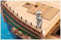 Belegnägel gesteckt