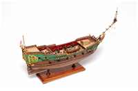 Bugspriet mit Sprietmast fertiggestellt