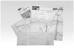 Bauunterlagen für die Fregatte Berlin