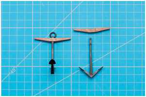 die Anker aus dem Bausatz