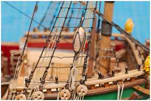 Ankerboje mit Bojenreep