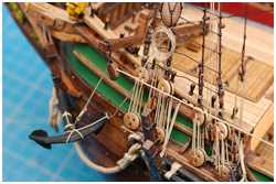 der fertige Penterbalken