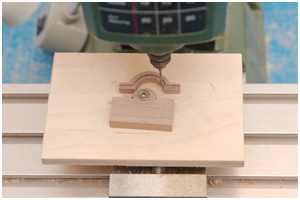 Glockenstuhlkrone fertig gefr&auml;st