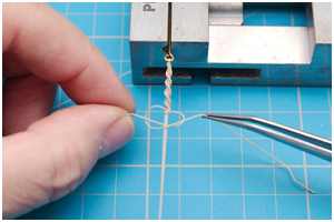 Glockenb&auml;ndsel mit Fancywork