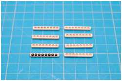 ein bestücktes Kugelrack