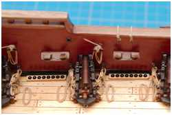 Kugelracks im Bereich des Schandeckels