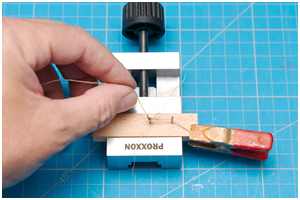 Stroppen der Blöcke