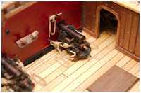 alle Geschütze sind betakelt