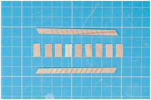 Fräsen der Wangen für die Treppe