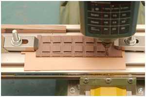 Fräsen der Stückpfortendeckel