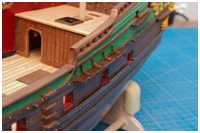 Zugstützen an den Rüsten