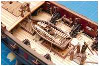 Ausrüstung mit Beiboot