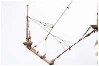 Sprietmast-Backstag mit zweitem Hahnepot