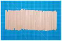 Auswahl von Leisten mit ähnlichem Farbton