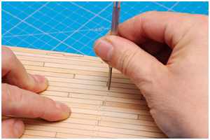 Entgraten der Bohrungen