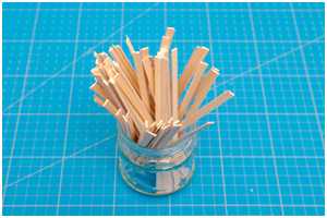 fertig geschnittene Leisten