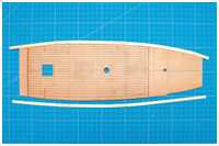 der Schandeckel wird verklebt