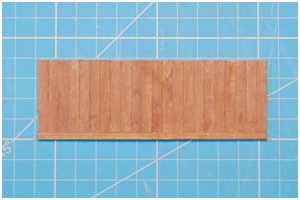 beplankte Sperrholzplatte