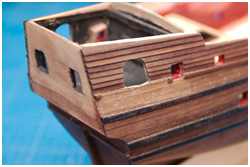 Klinkerung im Bereich der H&uuml;tte