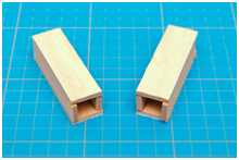 Deckleiste aufgesetzt