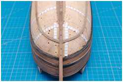 Biegen der Planke des Kimmgangs &uuml;ber die hohe Kante