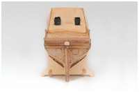 das komplette Unterwasserschiff ist beplankt