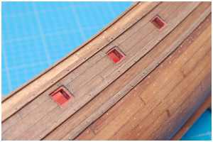 Bolzen an den Bergh&ouml;lzern