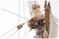 Brassenblock mit Schenkel