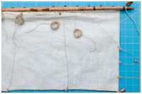 Bauch- und Nockgordings der Untersegel