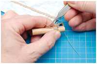 Taue vorr&uuml;bergehend als Bunsch zusamenlegen