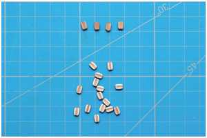 Vergleich Original und geschliffene Blöcke