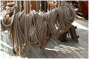 Bunschen bei der Fregatte Shtandart