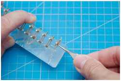 nach dem Durchtrocken der Bunschen