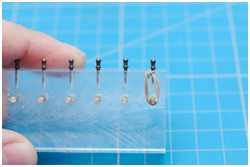 Bunschen an der Nagelbankimitation